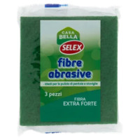 Selex Casa Bella Fibre Abrasive Extra Forte 3 Pezzi