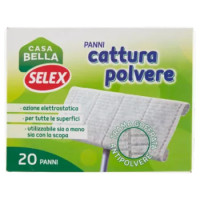 Selex Casa Bella Panni Cattura Polvere 20 Pezzi