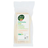 Selex Natura Chiama Forchette In Mater Bi Biodegradabili e Compostabili Ecologiche 25 Pezzi
