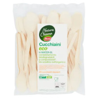 Selex Natura Chiama Cucchiaini In Mater Bi Biodegradabili e Compostabili Ecologici 40 Pezzi