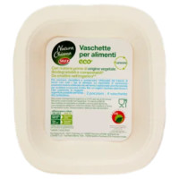 Selex Natura Chiama Vaschette In Cartoncino Biodegradabili Compostabili Eco 2 Porzioni 4 Pezzi