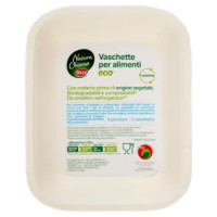Selex Natura Chiama Vaschette In Cartoncino Biodegradabili Compostabili Eco 4 Porzioni 2 Pezzi