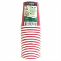 20bicchieri Carta Fucsia 20cl
