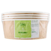 Byò Insalatiere Riciclabili Nella Carta 4 Pz