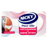 Nicky Pour Elle Asciugamani Per Igiene Intima Fogli 100 Pz