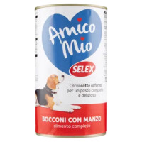 Selex Amico Mio Cane Bocconi Con Manzo 1,23 Kg