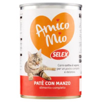 Selex Amico Mio Gatto Paté Con Manzo 400 g