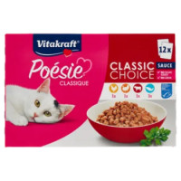 Vitakraft Poésie Classique Sauce Classic Choice 12 x 85 g