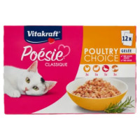 Vitakraft Poésie Classique Gelée Poultry Choice 12 x 85 g