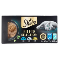 Sheba Filets Multipack Cibo Per Gatti Umido 6x60g