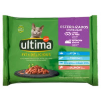 Ultima Cat Fit & Delicious Sterilizzati 4 x 85 g