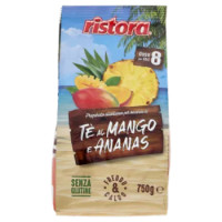 Ristora Preparato Istantaneo Per Bevanda Di Tè Al Mango e Ananas Ristora 750 g