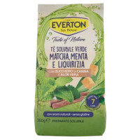 Everton Taste Of Nature Tè Solubile Verde Matcha, Menta e Liquirizia 560 g