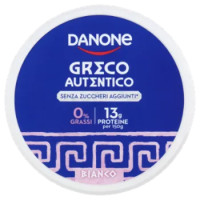 DANONE Greco Autentico 0% Grassi, 13g Di Proteine Per 150g, Senza Zuccheri Aggiunti, Bianco, 480g