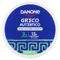 DANONE Greco Autentico 2% Grassi, 13g Di Proteine Per 150g, Senza Zuccheri Aggiunti, Bianco, 480g