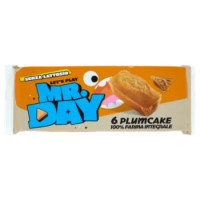Mr.Day 6 Plumcake 100% Farina Integrale 6 x 31,7 g