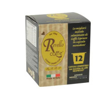 CAFFE' IN CAPSULE COMPATIBILI NESPRESSO ORO REVELLO PZ.12 GR.84