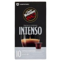 Caffè Vergnano 1882 Intenso Capsule Compatibili Nespresso* 10 x 5,25 g