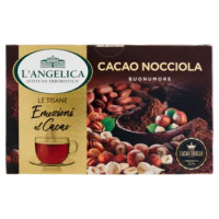 L'Angelica Le Tisane Emozioni Al Cacao Cacao Nocciola Buonumore 15 Filtri 26,25 g