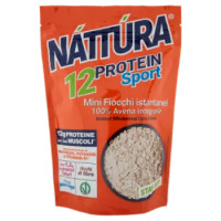 Náttúra 12 Protein Sport Mini Fiocchi Istantanei 100% Avena Integrale 350 g