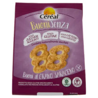 Céréal Biscotti BuoniSenza Buoni Al Grano Saraceno, Senza Glutine, Senza Zuccheri Aggiunti 200 g