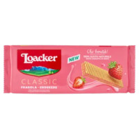 Loacker Classic Fragola Wafer Con Crema Alla Fragola Wafers 175 g