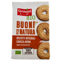 Germinal Bio Buoni Per Natura Biscotti Integrali Crusca Avena 250 g
