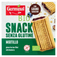 Germinal Bio Snack Senza Glutine Mirtillo 6 x 33,4 g