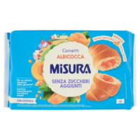 Misura Dolcesenza 6 Cornetti Albicocca 298 g