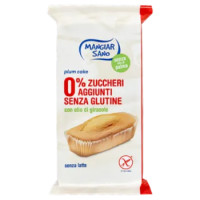 Mangiar Sano Plum Cake 0% Zuccheri Aggiunti Senza Glutine 4 x 45 g