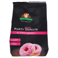 Gecchele Mini Party Donuts Al Gusto Fragola 200 g