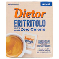 Dietor Eritritolo 40 Bustine 112 g