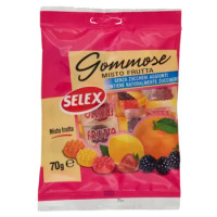 Selex Caramelle Gommose Alla Frutta Senza Zucchero 70 g