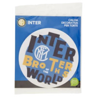Cialda Decorativa Per Torte Inter Ø 20,5 Cm 7 g