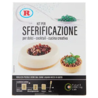 Rebecchi Kit Per Sferificazione Per Dolci - Cocktail - Cucina Creativa 90 g