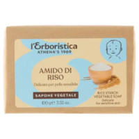 L'Erboristica Sapone Vegetale Amido Di Riso Delicato Per Pelle Sensibile 100 g