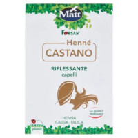 Matt Henné Castano Riflessante Capelli 2 x 50 g