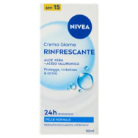 Nivea Crema Giorno Rinfrescante SPF 15 Pelle Normale 50 Ml