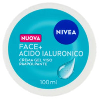Nivea Face+ Acido Ialuronico Crema Gel Viso Rimpolpante 100 Ml