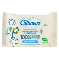Cotoneve Salviette Struccanti Con Bacche Di Goji e Melograno Pelli Normali 20 Pz