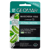Geomar Maschera Viso 5 Minuti Ultra Detox 2 x 7,5 ML