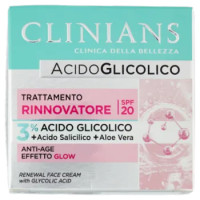 Clinians Acidoglicolico Trattamento Rinnovatore SPF 20 50 ML