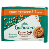 Galbusera BuoniCosi Senza Zuccheri Aggiunti Con Avena e Riso 8 x 50 g