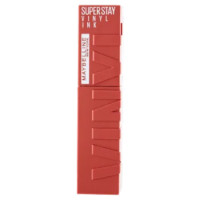Maybelline New York SuperStay Vinyl Ink Rossetto Liquido a Lunga Tenuta, 15 Peachy