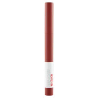 Maybelline New York Rossetto Matita SuperStay Ink Crayon Matte a Lunga Tenuta, 105 On The Grind