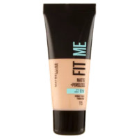 Maybelline New York Fondotinta Fit Me Matte&Poreless, Finish Opacizzante, 115 Ivory 30 Ml