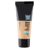Maybelline New York Fondotinta Fit Me Matte&Poreless, Finish Opacizzante Fissante Tonalità 220N 30ml