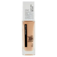 Maybelline New York Fondotinta Liquido SuperStay 30H Active Wear, Ivory (10), 30 Ml