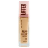 Maybelline New York Lifter Plump & Glow Fondotinta 110 30 Ml