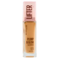 Maybelline New York Lifter Plump & Glow Fondotinta 123 30 Ml